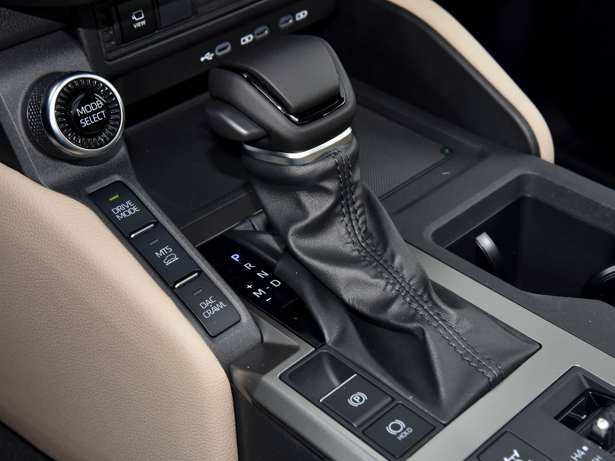 2026 Toyota Land Cruiser Prado (LC250) interior: centre console