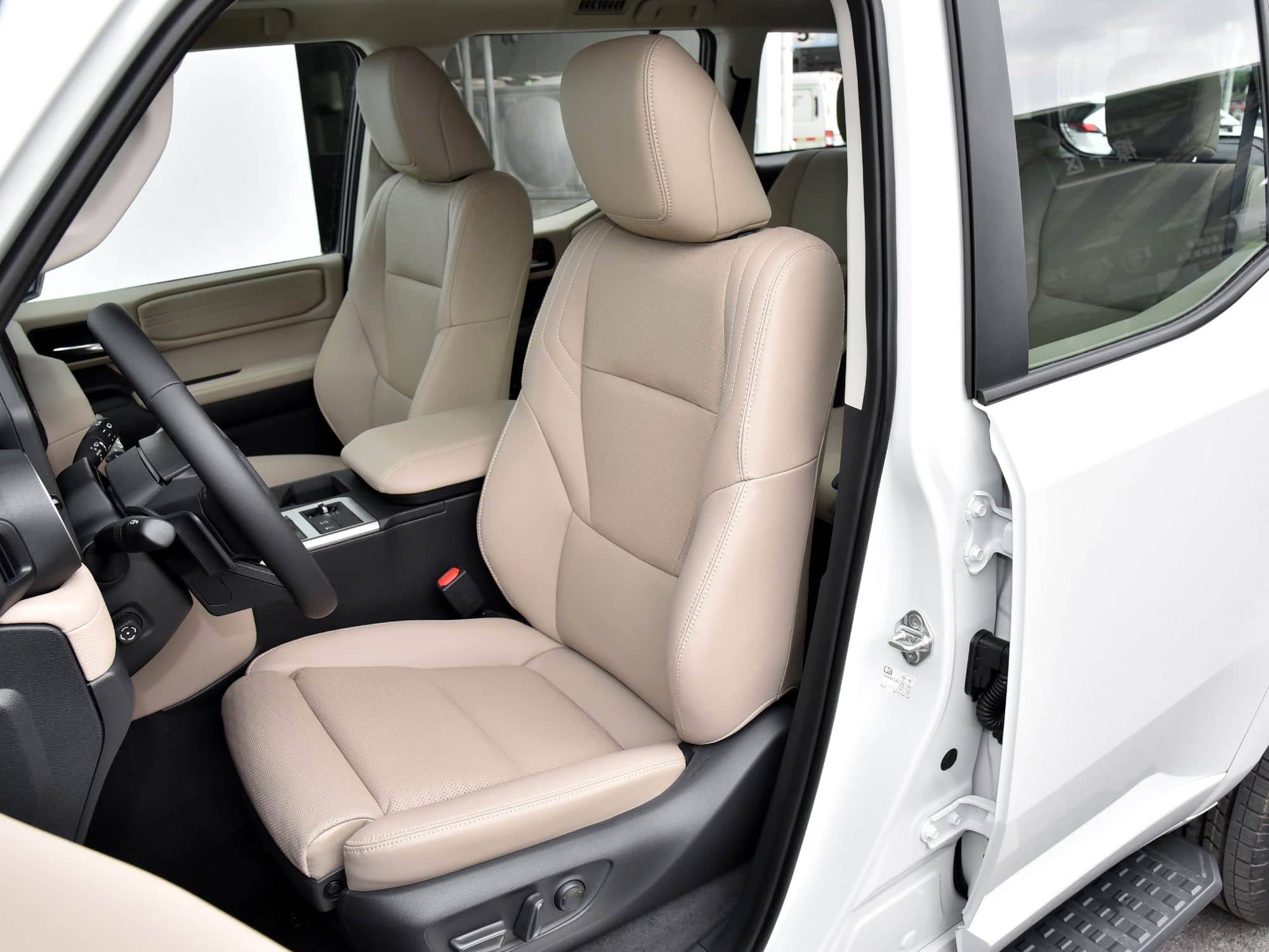 2026 Toyota Land Cruiser Prado (LC250) interior: front seats